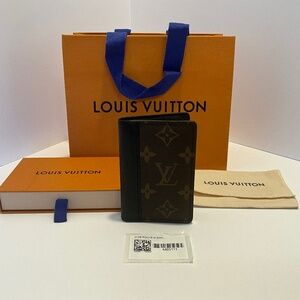 Louis Vuitton M60111 - Monogram Macassar Canvas Pocket Organizer